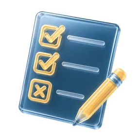 Illustration of test questions